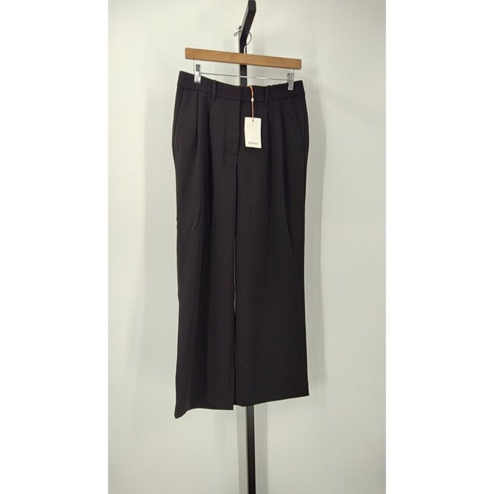 Quince Black Wide Leg Women's Pants